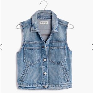 Madewell The Pocket Jean Vest